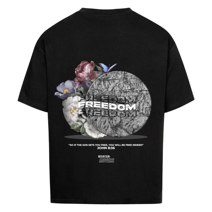 Freedom Grave Oversized Shirt BackPrint