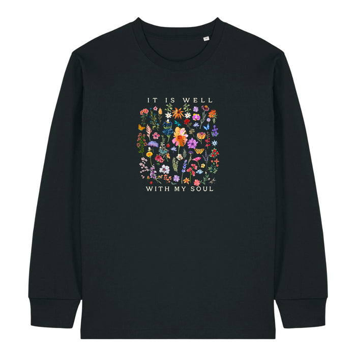 It Is Well (Bloemen) Longsleeve