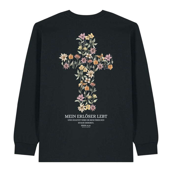 My Redeemer Lives Longsleeve BackPrint