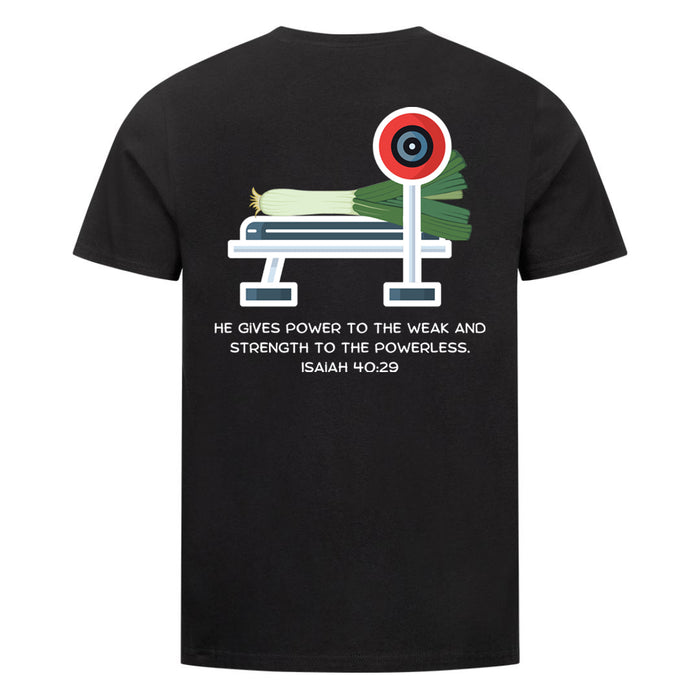 Power Lauch Gym Shirt Backprint