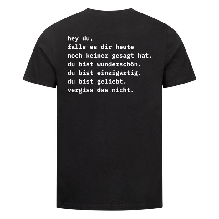 Keiner gesagt Shirt Backprint