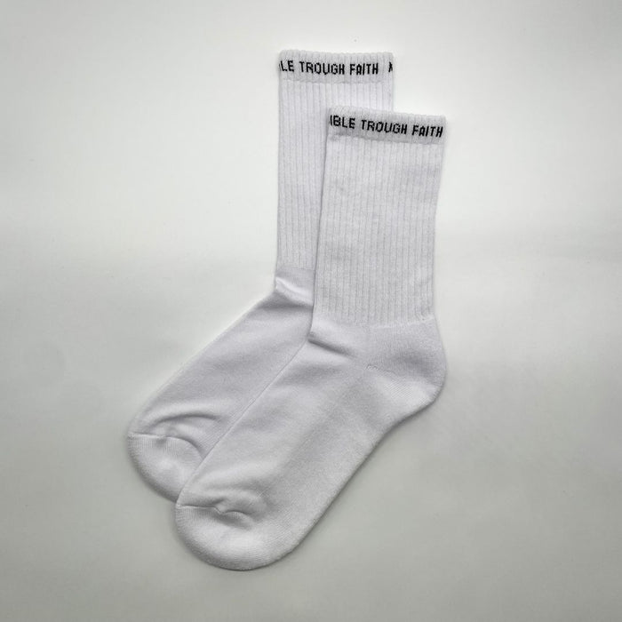 Nothing is impossible through Faith socks B-stock