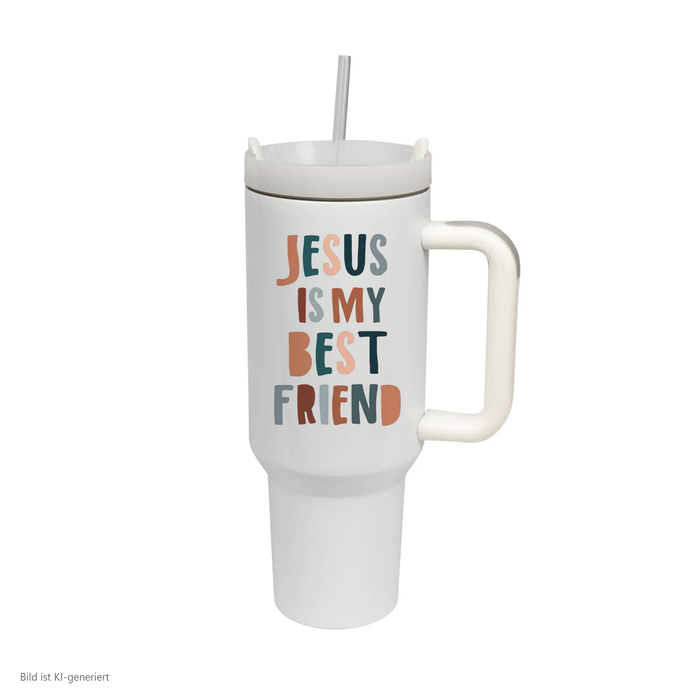 Jesus is my Best Friend Thermobecher