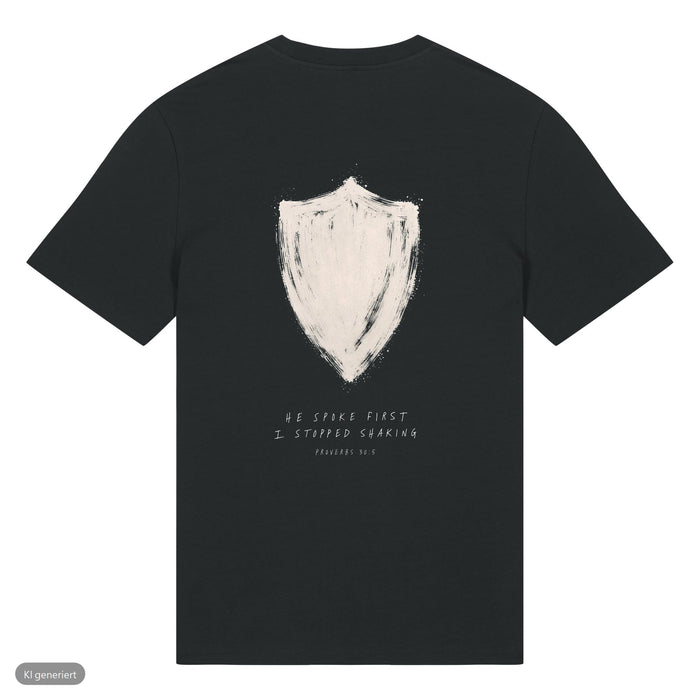 He Spoke First Sprüche 30:5 T-Shirt Front & Backprint