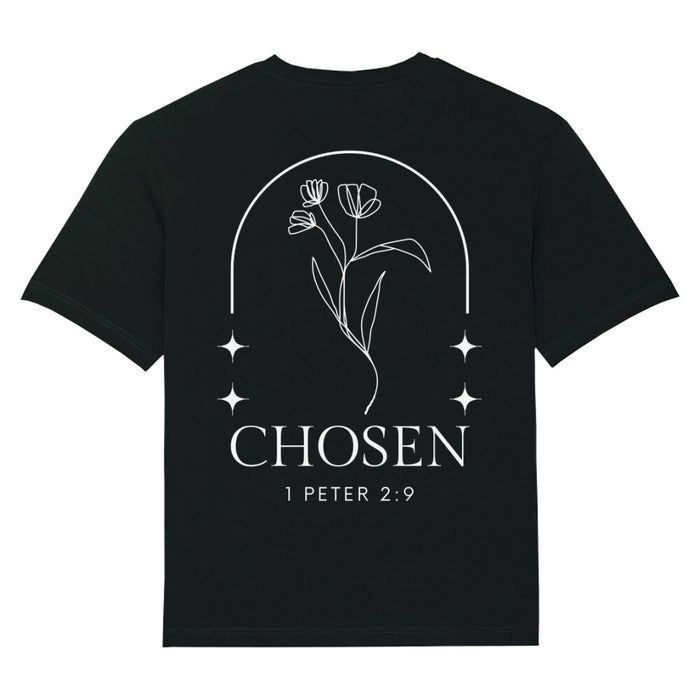 Chosen Flower Oversized Shirt BackPrint