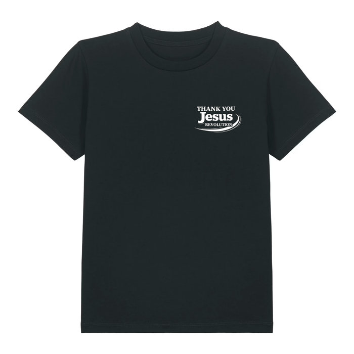 Jezus Kruis Kinder T-Shirt Rugprint