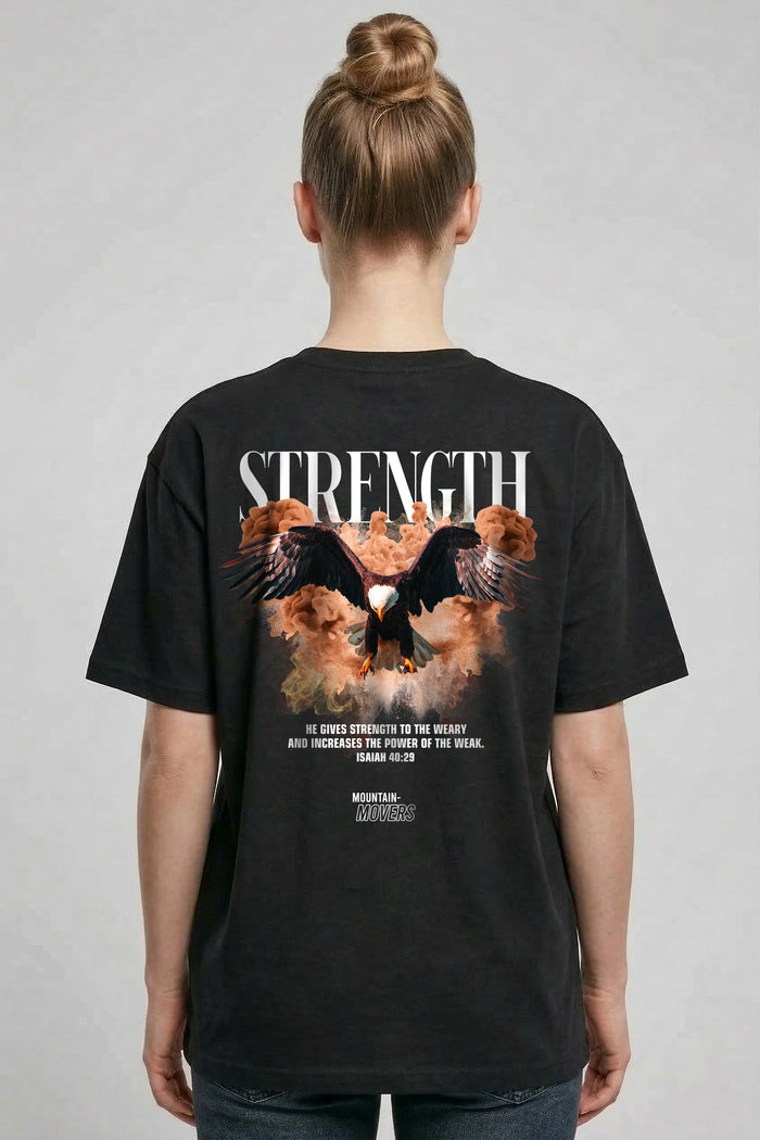 Strength Streetwear Oversized Shirt BackPrint