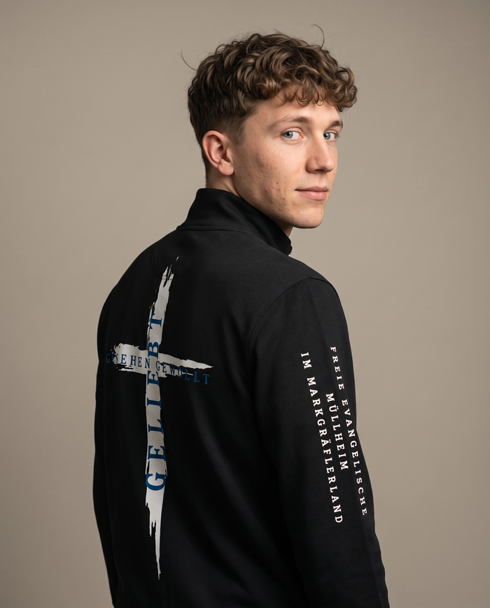 FES Müllheim Zipper Jacke Back-& Ärmelprint