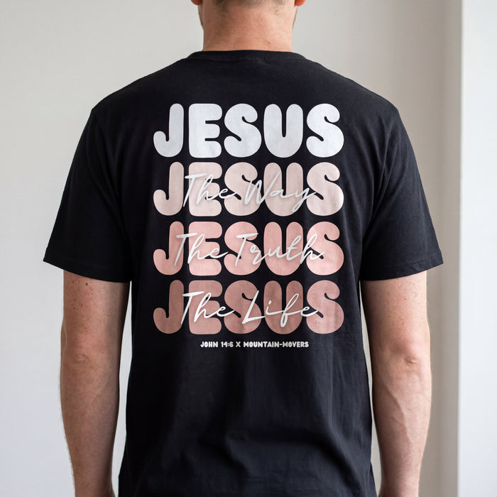Jesus X John 14: 6 Shirt Backprint