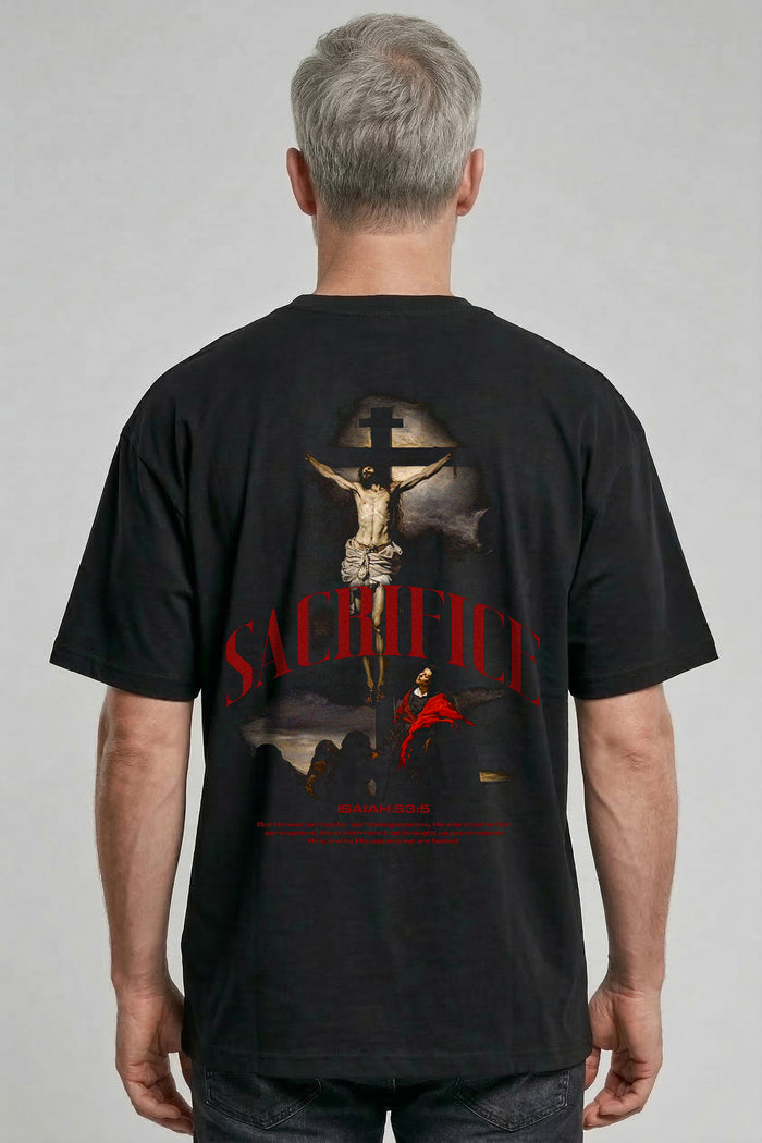 Sacrifice Oversized Shirt BackPrint