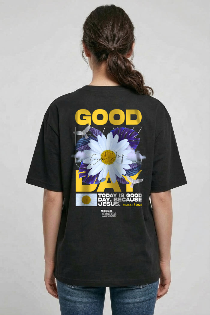 Good Day Oversized Shirt Backprint