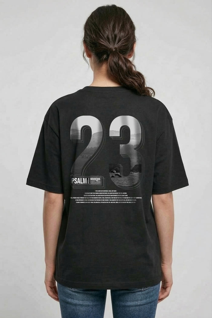Psalm 23 Oversized Shirt Backprint