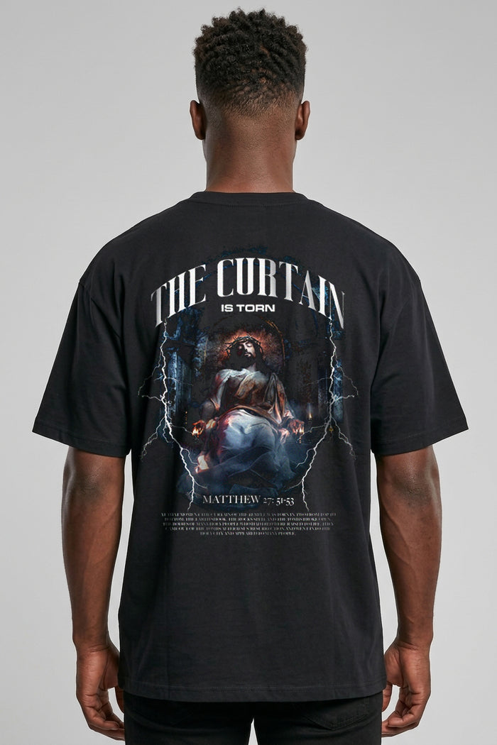 The Curtain Oversized Shirt BackPrint