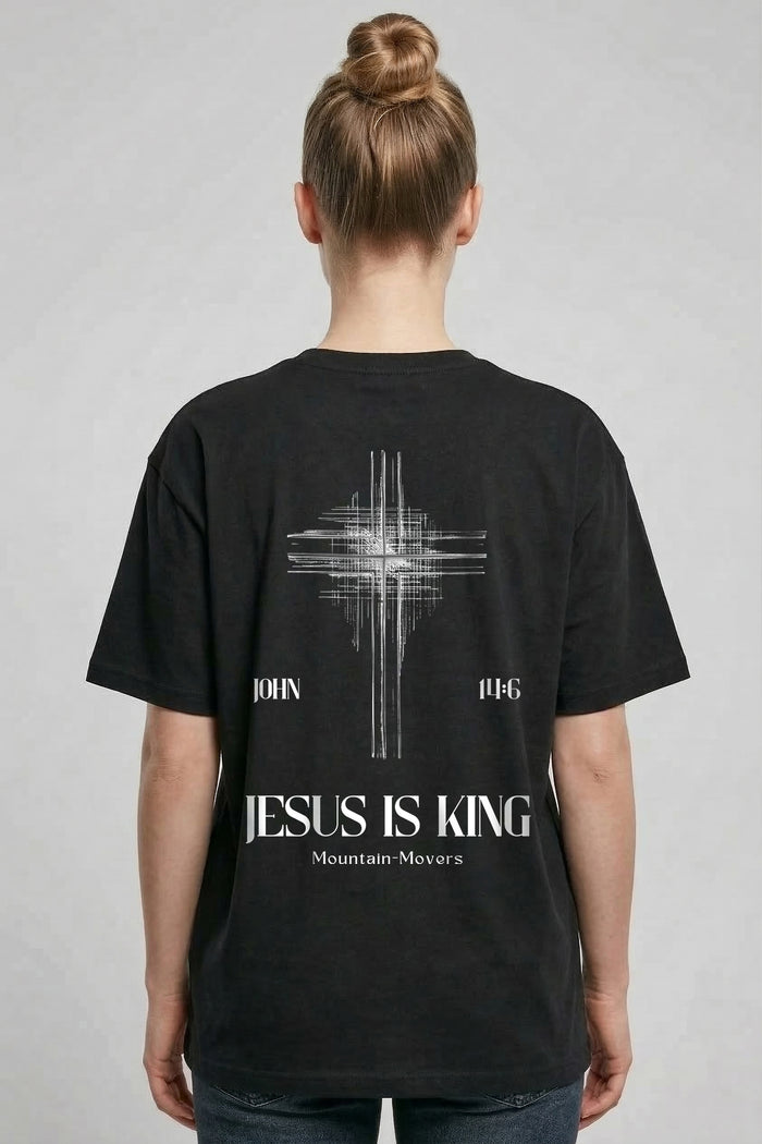 King John 14:6 Oversized Shirt BackPrint