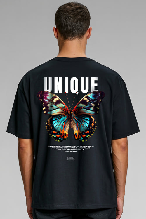 Unique Butterfly Oversized Shirt BackPrint