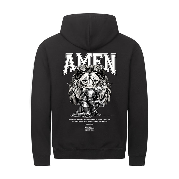 Amen Zipper Hoodie Backprint