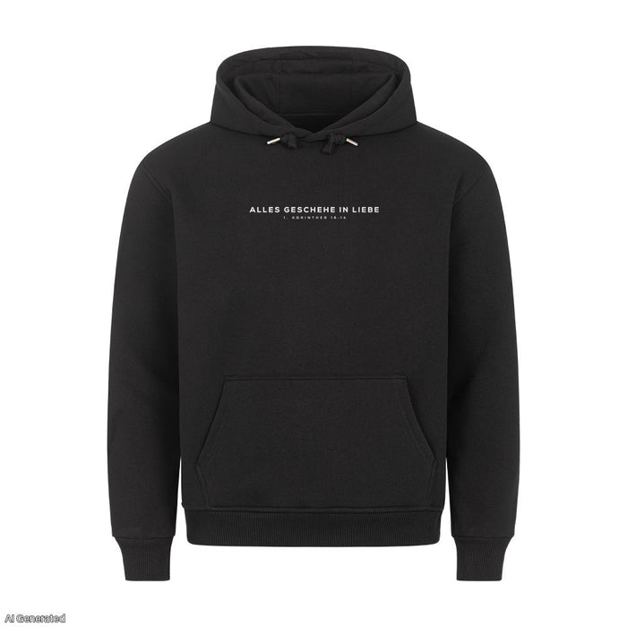 Alles geschehe in Liebe 1. Korinther 16:14 Hoodie