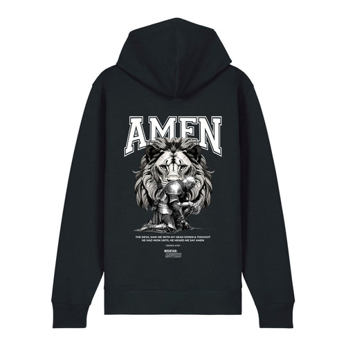 Amen Zipper Hoodie Backprint