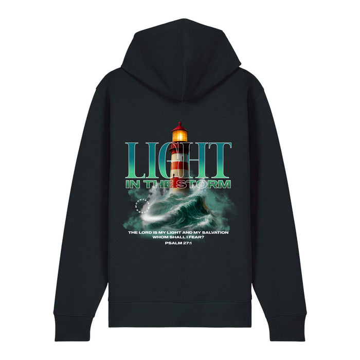 God as Our Light and Salvation Zipper Hoodie Backprint