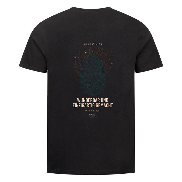 Wunderbar und Einzigartig Fingerprint T-Shirt