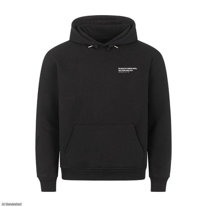 Er macht einen Weg Jesaja 43:19 Hoodie