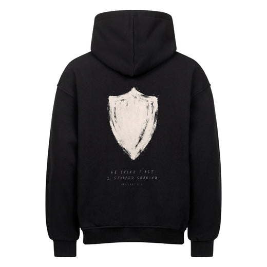 He Spoke First Sprüche 30:5 Oversize Hoodie Front & Back