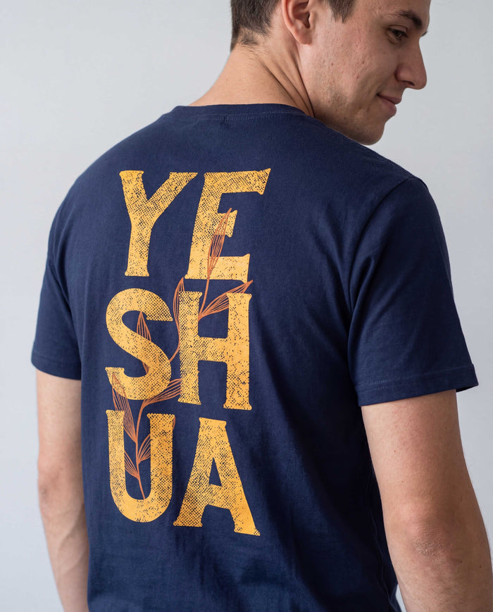 Yeshua Leaf Shirt Backprint
