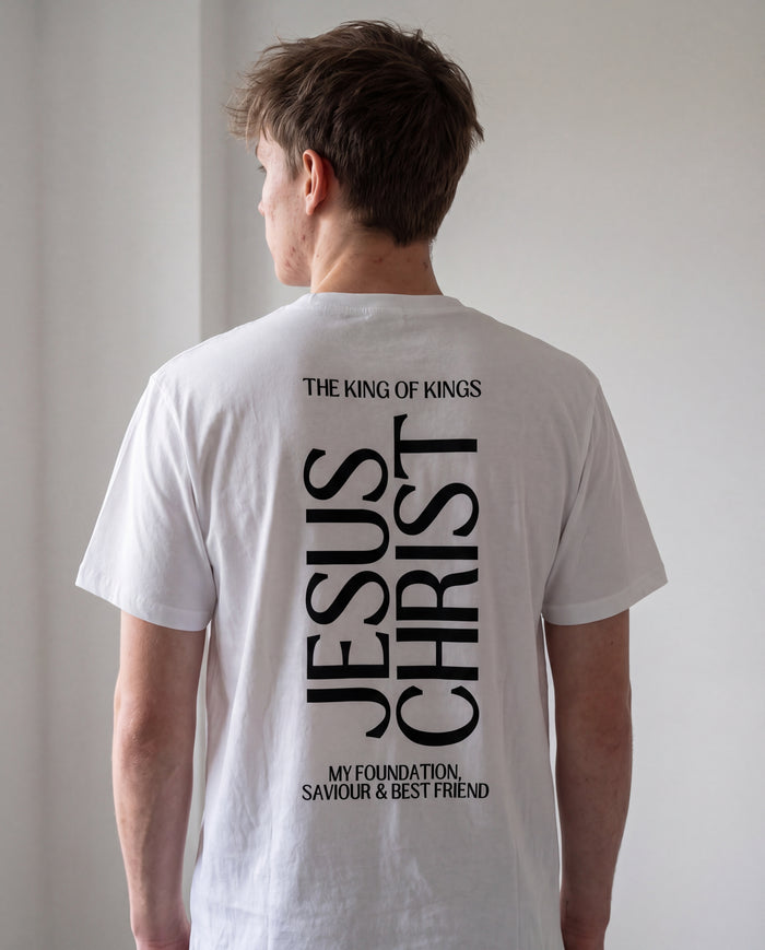 King Jesus Christ Shirt BackPrint