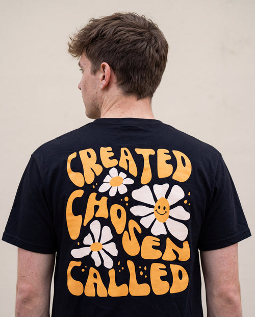 Created Chosen Called shirt rugprint