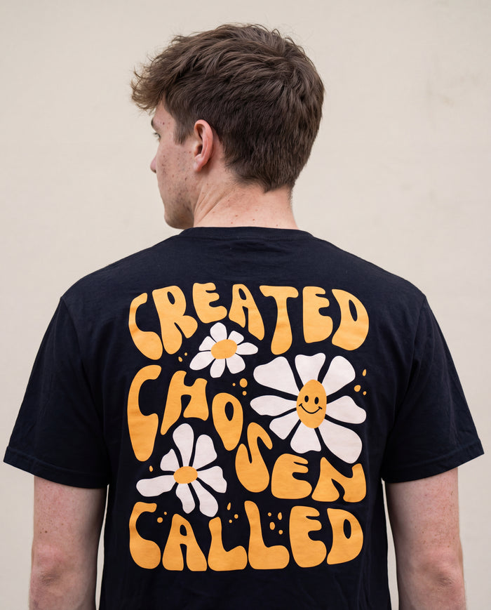 Created Chosen Called shirt rugprint