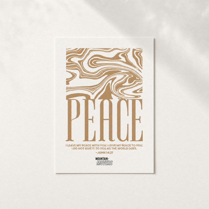 Peace Streetwear Poster A4 + A3