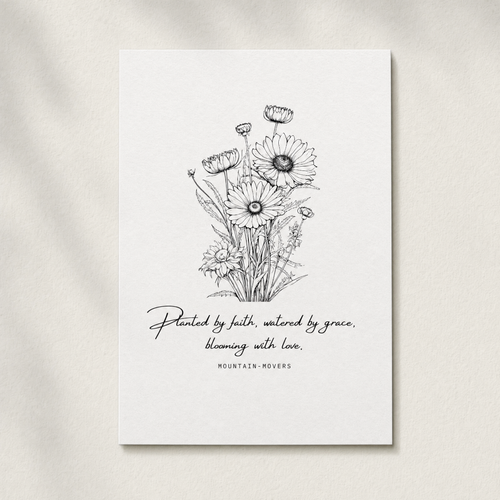 Geplant door Faith Poster