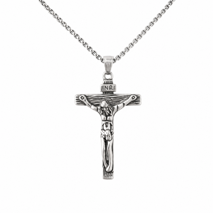 INRI Streetwear Kette Silber (Edelstahl)