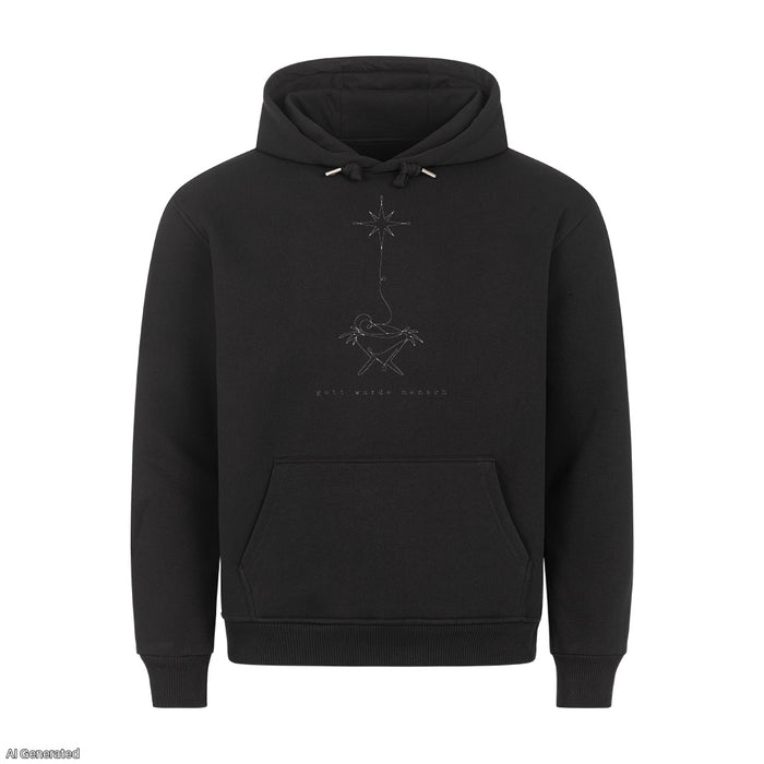 Gott wurde Mensch Christmas Hoodie