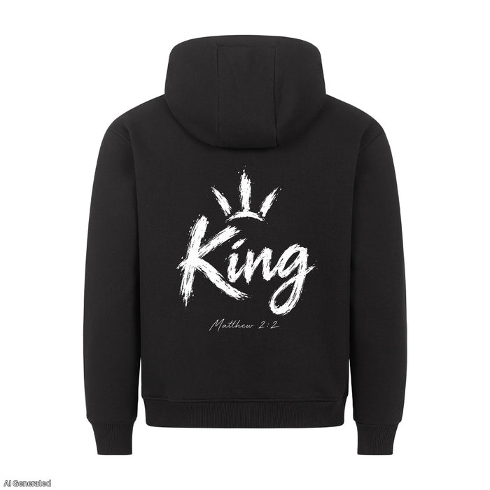 King Matthew 2:2 Christmas Hoodie Backprint