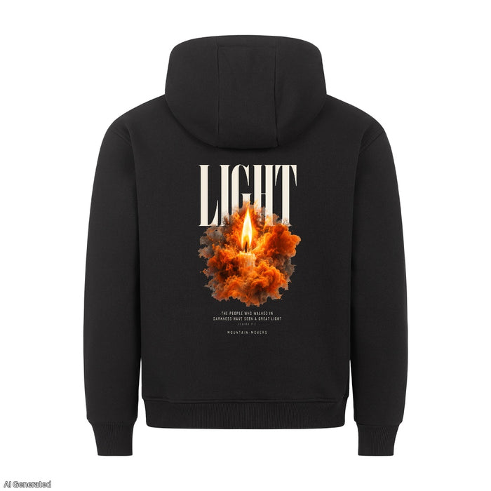 The People Who Walked in Darkness Christmas Hoodie Backprint