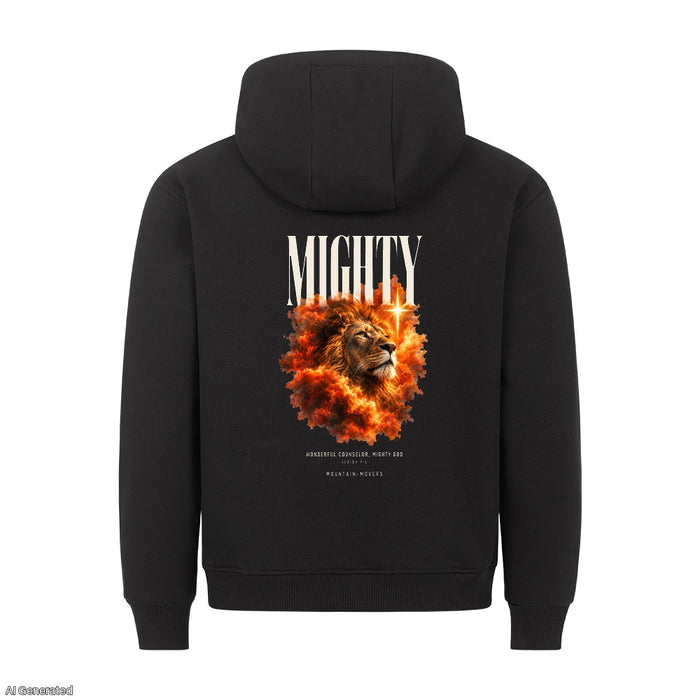 Wonderful Counselor Mighty God Christmas Hoodie Backprint