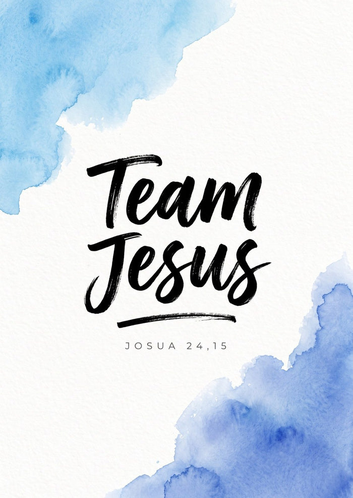 Team Jesus Postkarte