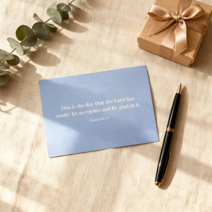 be glad postcard