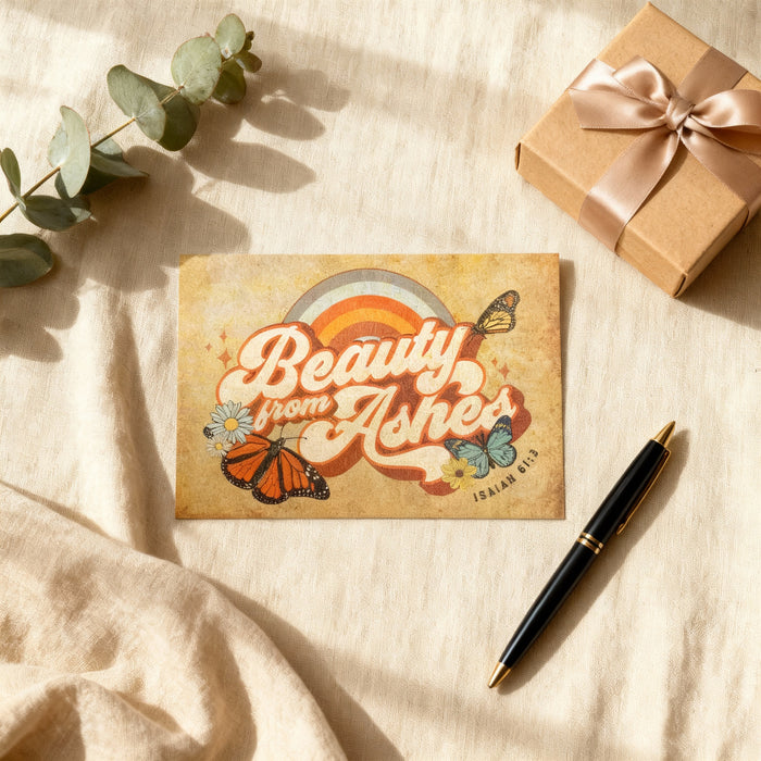 Beauty from Ashes Postkarte