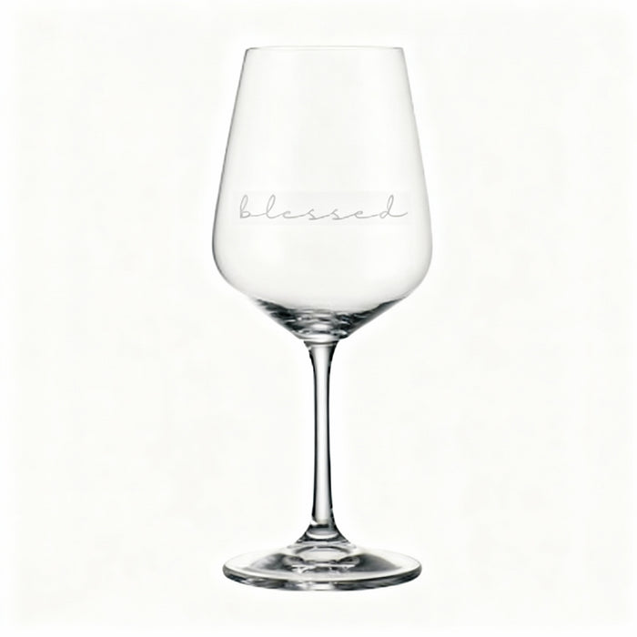 Blessed Wine Glass