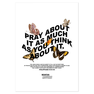 Pray about it Poster