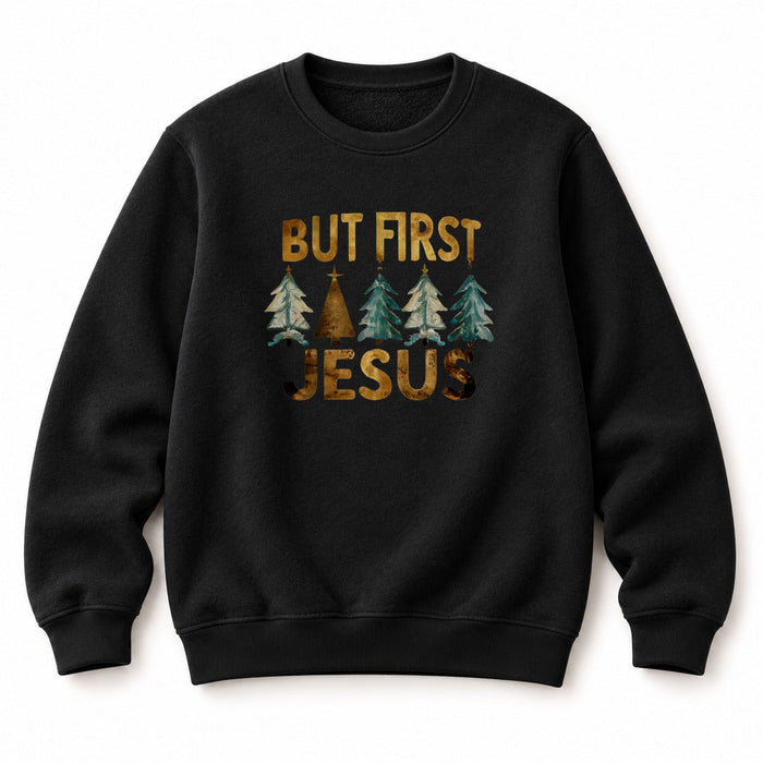 But first Jesus Christmas shirt
