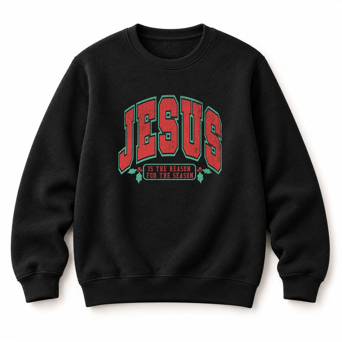 Jesus College Style Christmas Sweatshirt