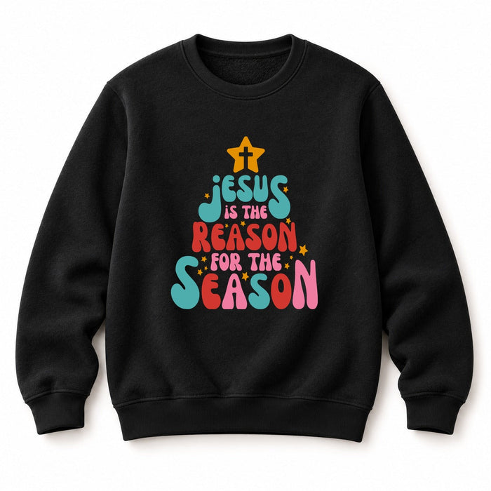 Jesus is the Reason Tree Christmas shirt