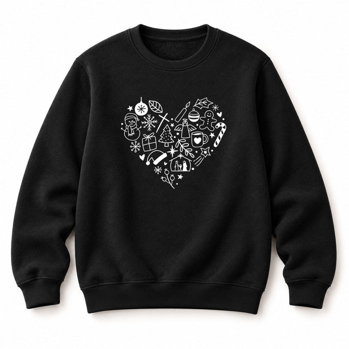 Nativity Collage Christmas Sweatshirt