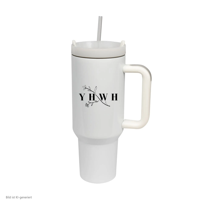 YHWH Thermobecher