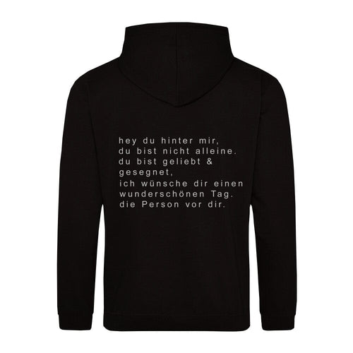 Hey Du Hoodie BackPrint