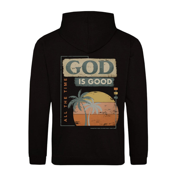 God is good hoodie backprint