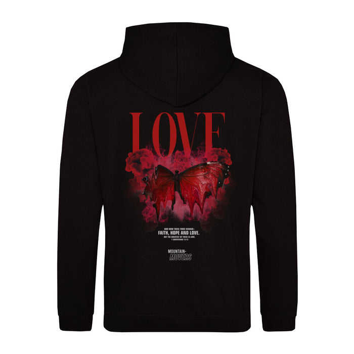 Love Streetwear Hoodie Backprint